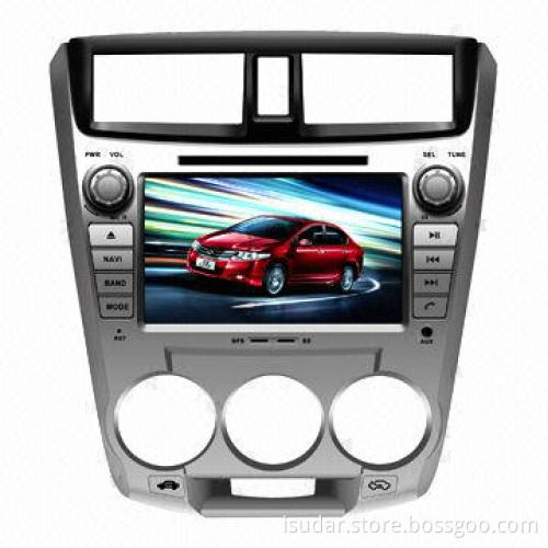 8-inch 2-DIN + Android 4.0 Car DVD Player with GPS for Honda City, Low Level